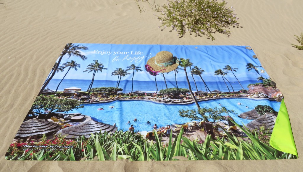 Beach Blanket "Maui Paradise" by Liivi Leppik