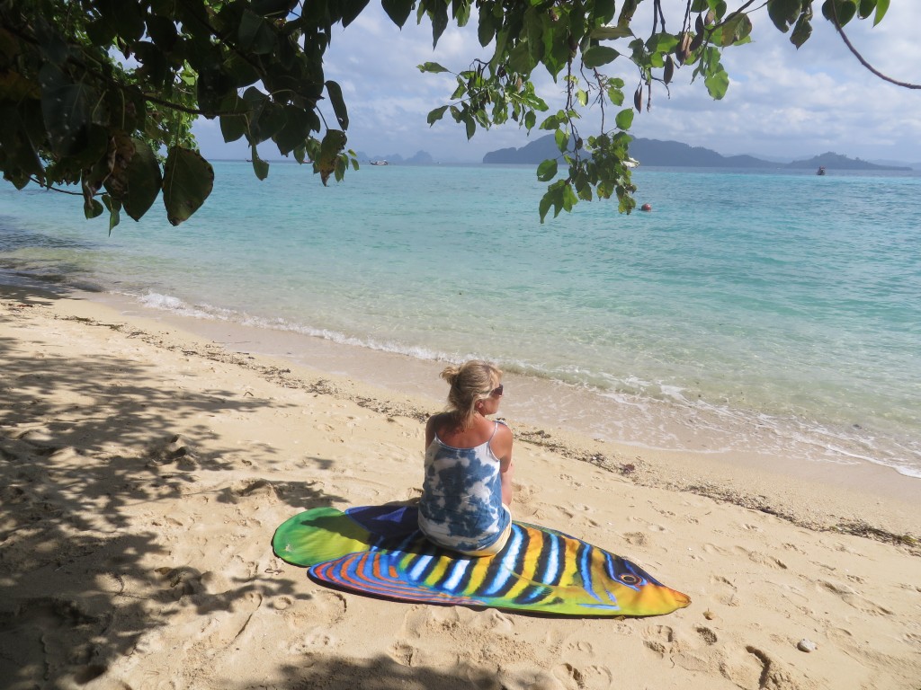 "SunFish" Beach Mat by Liivi Leppik