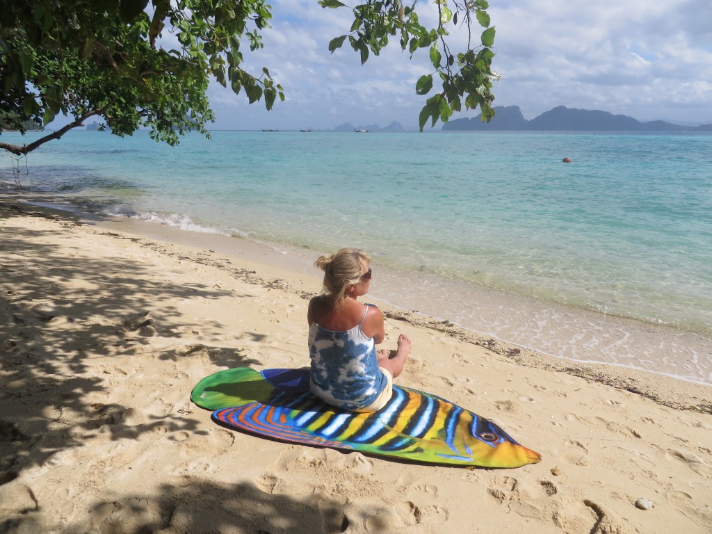 SunFish Beach Mat by Liivi Leppik