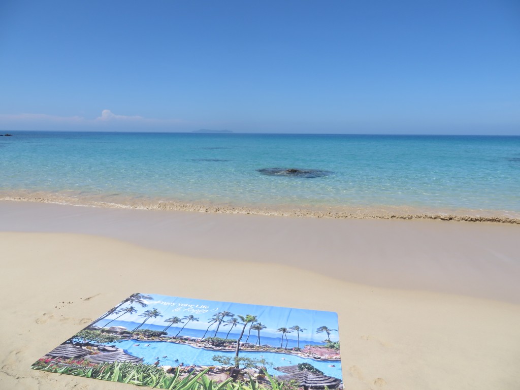"Maui Paradise" Beach Blanket by Liivi Leppik