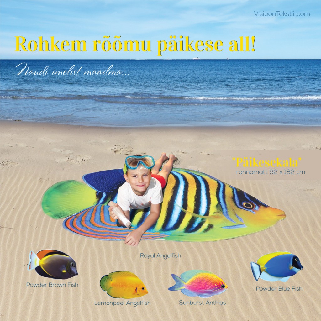 "Päikesekala" rannamatt