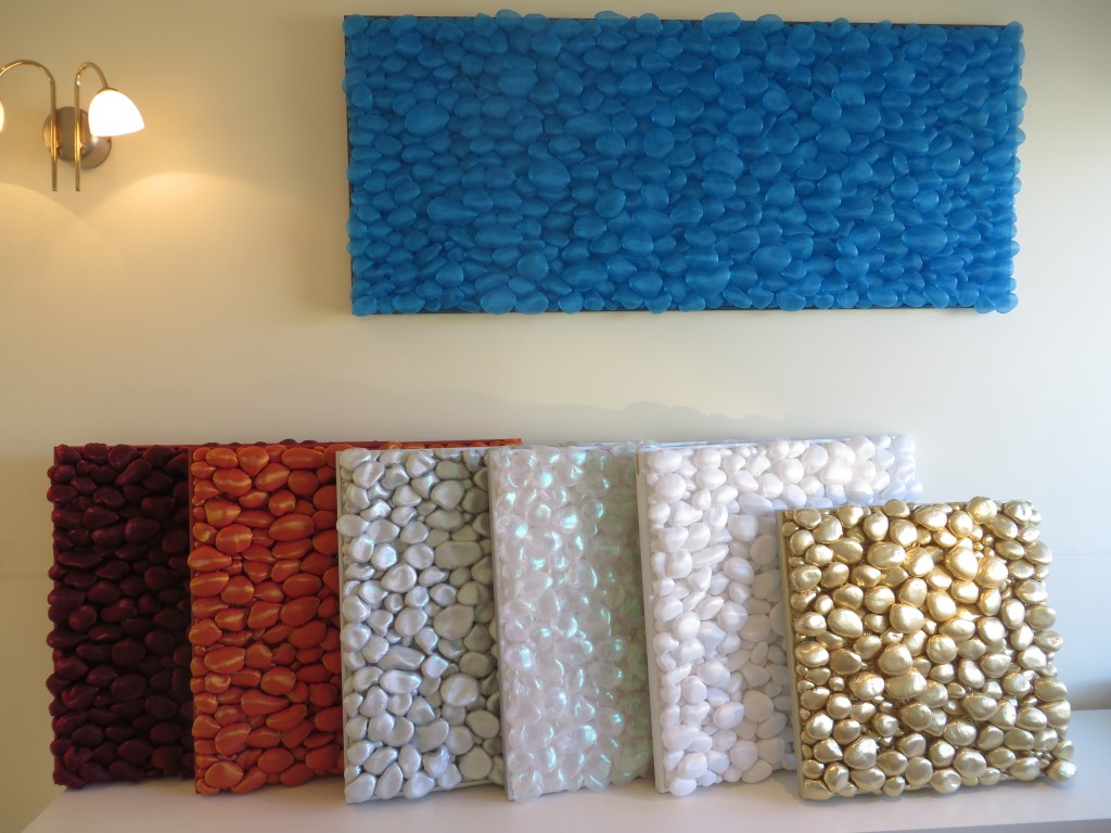 3D Textile Stones by Liivi Leppik