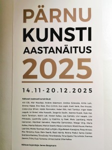 Kunstnike aastanäitus Pärnu Raekojas.